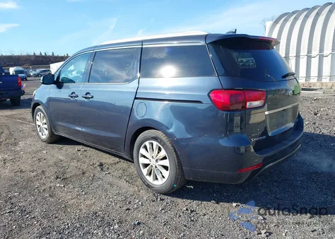 2015 Kia Sedona Ex z USA, uszkodzony, nr VIN KNDMC5C14F6060055
